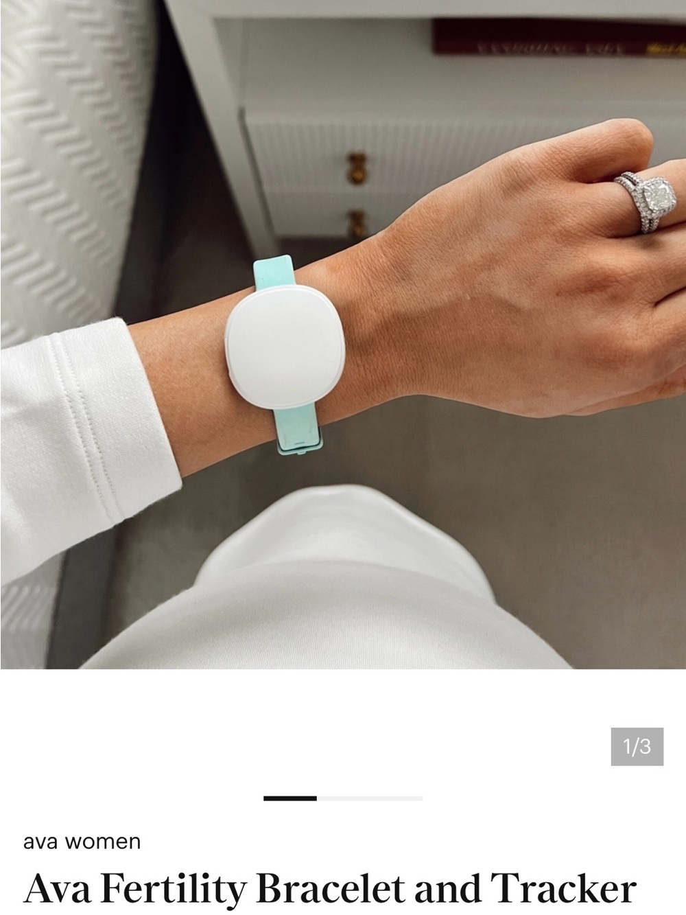 Ava Fertility Bracelet Tracker 2.0